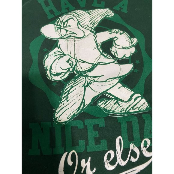 Volcom Stone Green Grumpy " Have a great day or else" T-Shirt Men's Size L - Picture 5 of 7